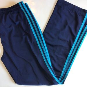 ADIDAS 3 stripe track pants
